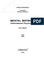 MENTAL MATRICES /informational Psychology