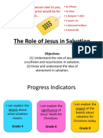 The Role of Jesus in Salvation: Decide What A Fair Price Would Be For The Following Things