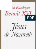 Joseph Ratzinger, Jésus de Nazareth