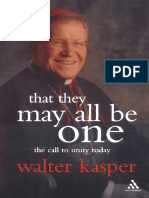 Walter Kasper-That They May All Be One - The Call To Unity Today-Burns & Oates (2005) PDF