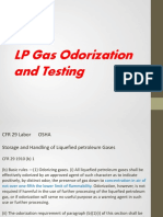 LP Gas Odorization Testing Records