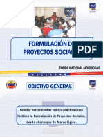 Formulación de Proyectos Sociales