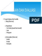 4.penilaian Dan Evaluasi Pembelajaran