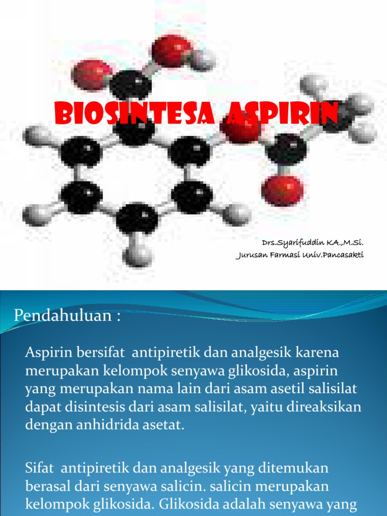 Sintesis Aspirin PDF