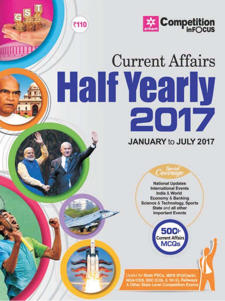 2017-08-23 Competition in Focus Current Affairs Half Yearly PDF Narendra Modi Sports