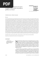 LOTTA, G. S. ; FAVARETTO, A. Desafios Da Integração Nos Novos Arranjos Institucionais de Políticas Públicas No Brasil