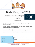 10 de Março de 2018