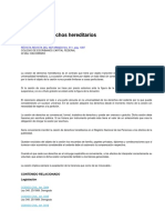 Cesion de Derechos Hereditario