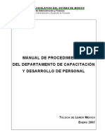 Manpro Depto Capacitacion PDF