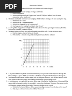 Momentum Problems