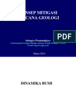 Konsep Mitigasi Bencana Geologi