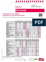 Axe a Info Trafic Tours-Orleans Du 22 02