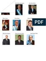 15 Presidentes de Guatemala