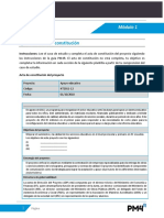 AC20 - Modulo 1 Ejercicio Acta de Constitucion