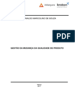 Gestão Da Mudança Da Qualidade de Produto