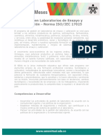 Gestion Laboratorios Ensayo Calibracion PDF