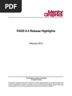 PADS 9.4 Release Highlights: February 2012