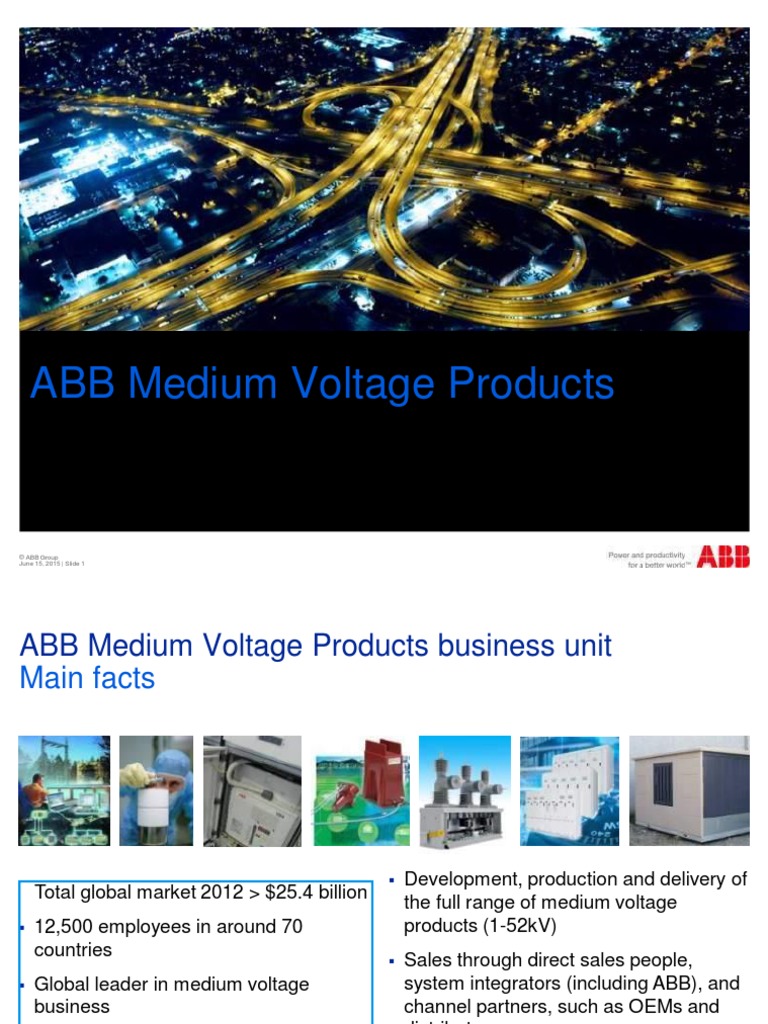 ABB MV Switchgear PDF Fuse (Electrical) Electrical Substation