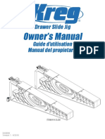 Drawer Slide Jig Manual