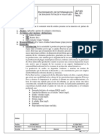 Procedimiento Solidos Totales y Volatiles