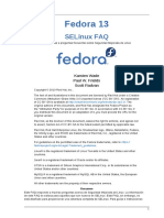 Fedora 13 SELinux - FAQ Es ES PDF