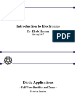 DiodeApplications Rectifiers and Zener