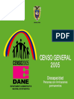 Censo General 2005 PDF