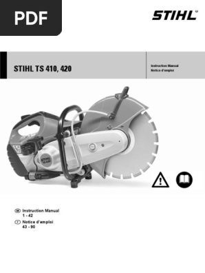 Silencieux De Fonctionnalité Améliorée Pour Stihl TS410 TS420 Engine - 13
