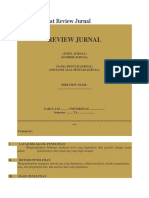 Contoh Format Review Jurnal