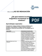 Actividad de Indagación Sobre Magnetismo