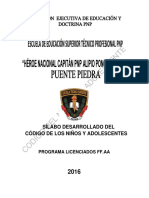 Silabo CÓDIGO DEL NIÑO Y DEL ADOLESCENTE