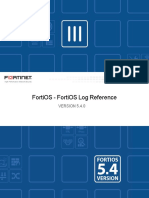 Fortios 5.4.0 Log Reference