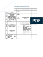 Estructura Preliminar Taller Final Facilitadores