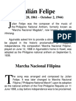 Julián Felipe: Marcha Nacional Filipina