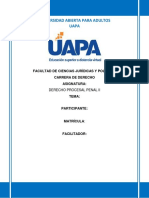 Derecho Procesal Penal II Tarea 3