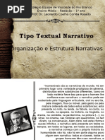 Aulas 13 a 17 - Organização e Estrutura Narrativa (25!04!2017)