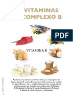 As vitaminas do complexo B: funções e fontes alimentares