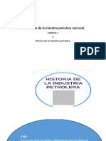 1.1 Historia de La Industria Petrolera