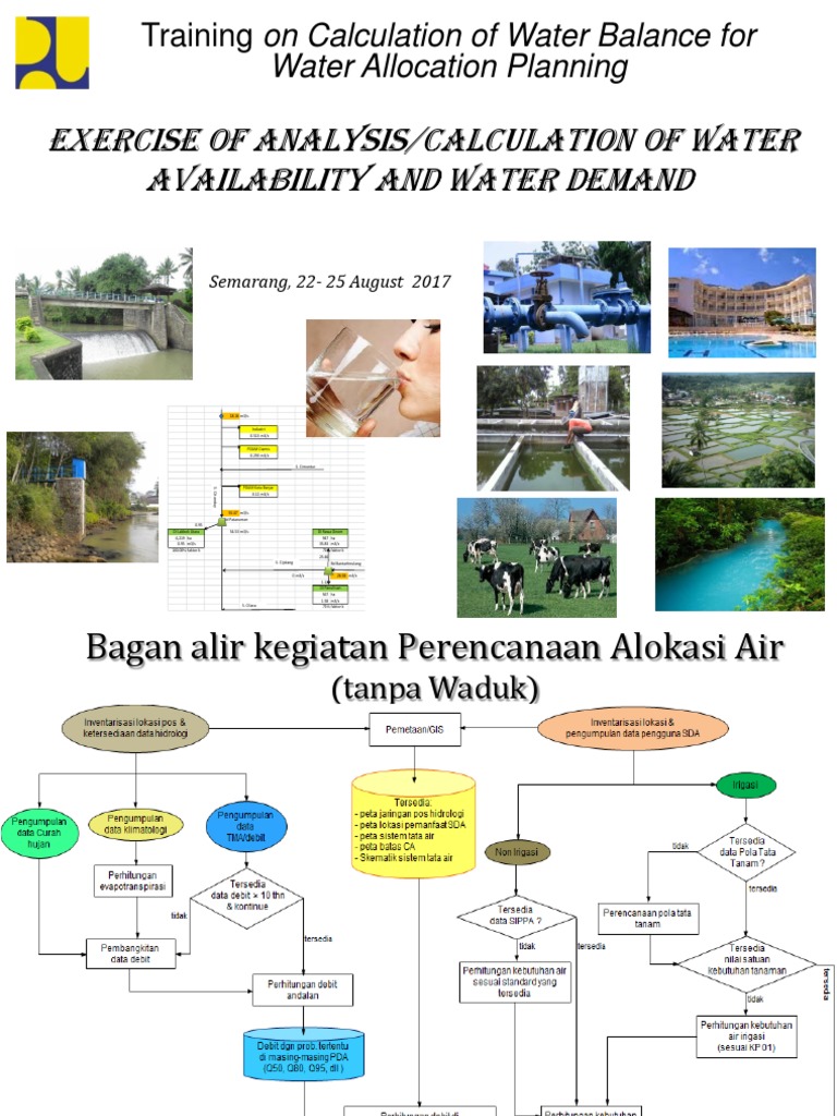 Water Availability and Demand Analysis | PDF