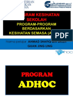 PKE3043E Program Program Berdasarkan Kesihatan Semasa Adhoc