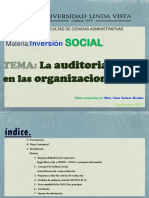 La Auditoria Social en Las Organizaciones1