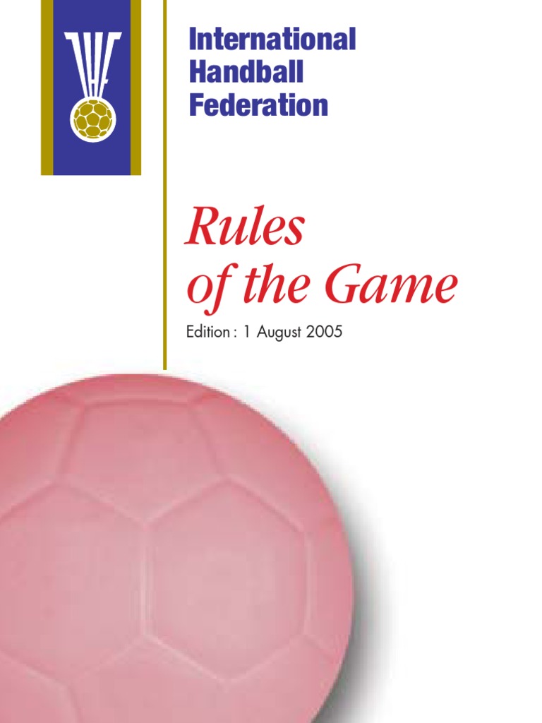 Handball International Rules PDF
