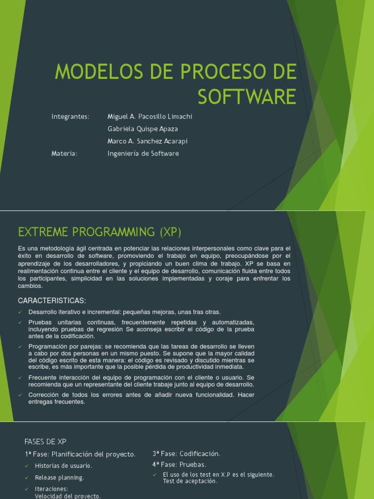 Modelos de Proceso de Software 7 | PDF | Software | Proceso de ...