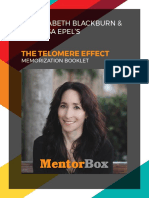 Memorization Booklet - Elissa Epel - Telomere Effect