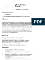 Role of Fuzzy Logic in Flexible Manufacturing System - SpringerLink