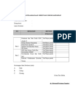 Form Hasil Evaluasi Orientasi Umum