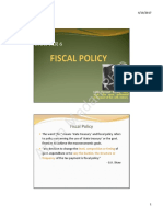 6 Fiscal Policy