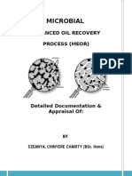 Microbial Enhanced Oil Recovery Process