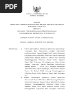 Download Salinan Peraturan LAN Nomor 25 Tahun 2017 Tentang Pedoman Penyelenggaraan Latsar CPNS Gol III by Rt Saragih SN372104660 doc pdf