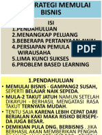 Strategi Memulai Bisnis